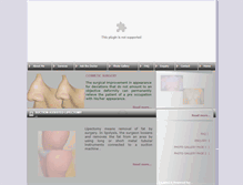 Tablet Screenshot of cosmeticsurgeongujarat.com